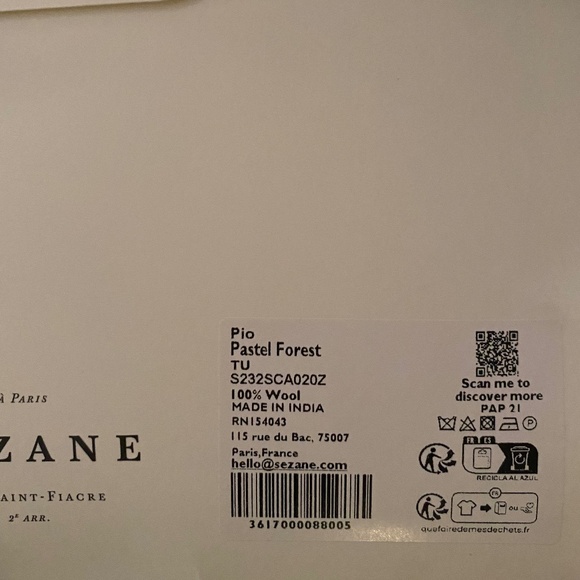 Sezane Pio 'Pastel Forest' NIB/NWT - Picture 4 of 10